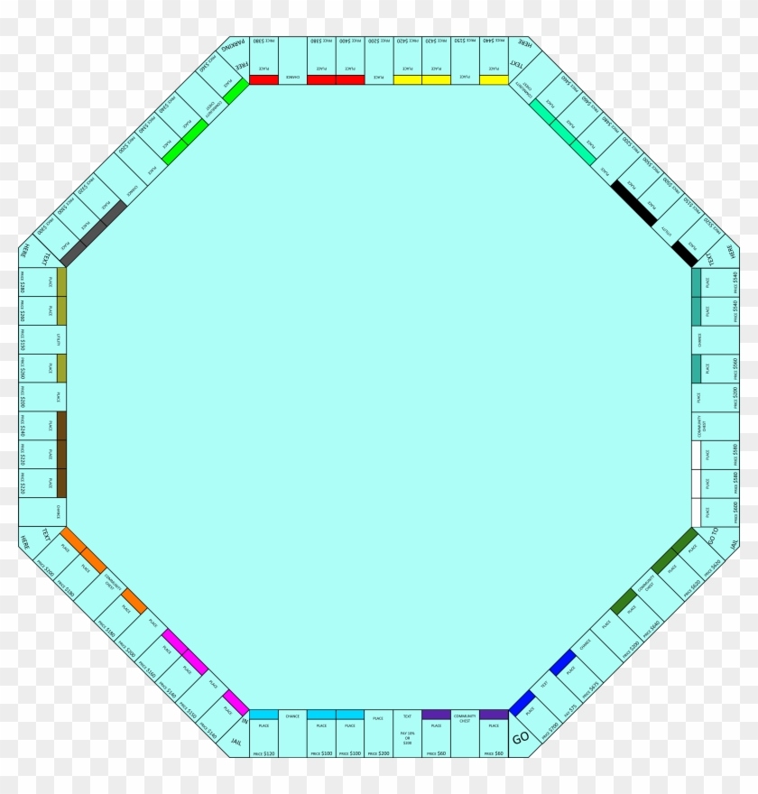 free printable blank monopoly board