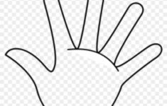 M2i8H7Z5N4K9A0d3 Handprint Outline Hand Outline Template Printable Clipart Hand Coloring Page