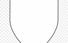 M2i8i8H7i8H7Z5K9 Vector Clip Art Simple Shield Template