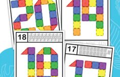 Magna Tile Number Cards