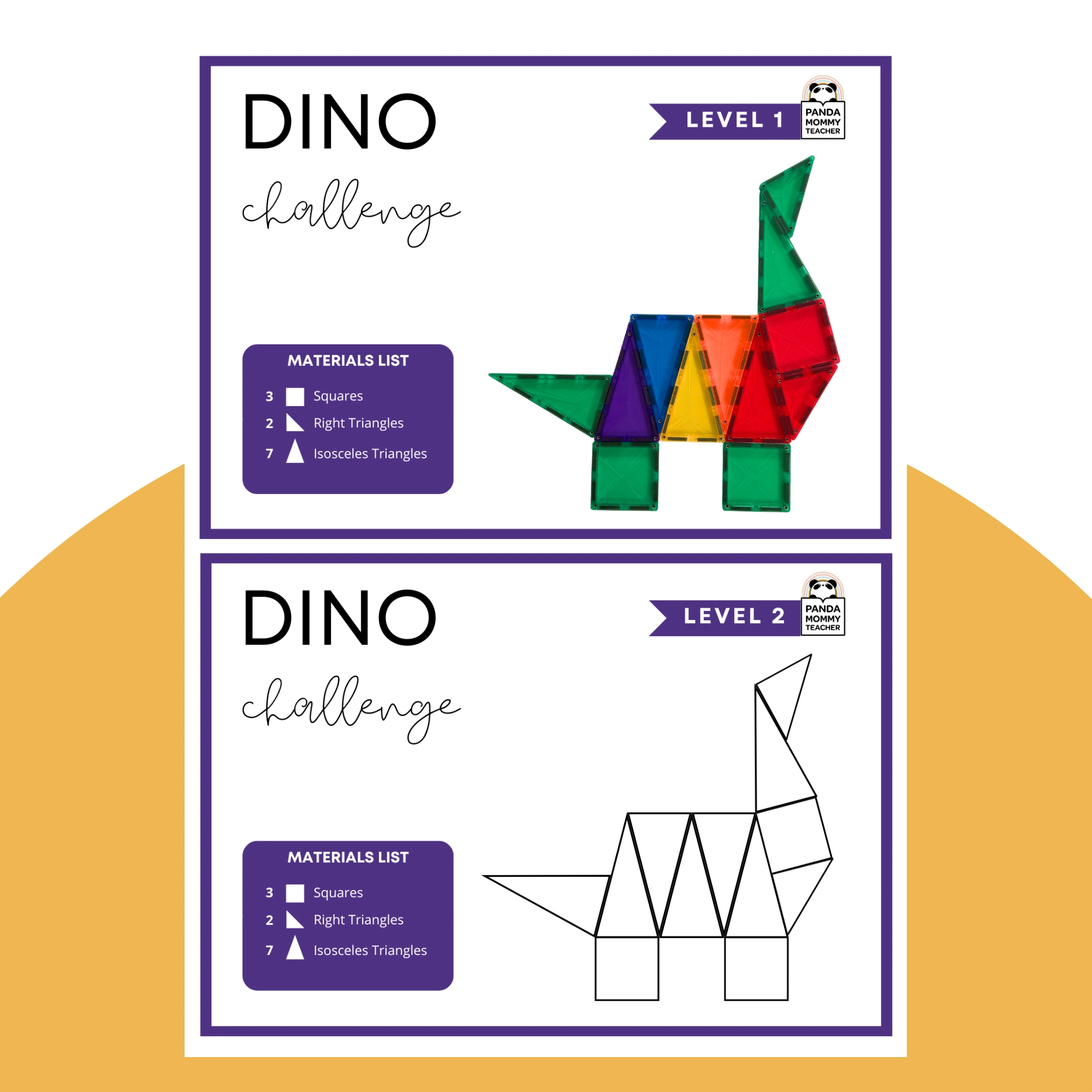 Magnetic Tiles Challenge Cards Magnetic Tiles Challenge Cards