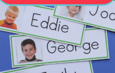 Make Name Cards For Your Word Wall