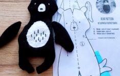 Making My First Plush Teddy Bear Free Pattern