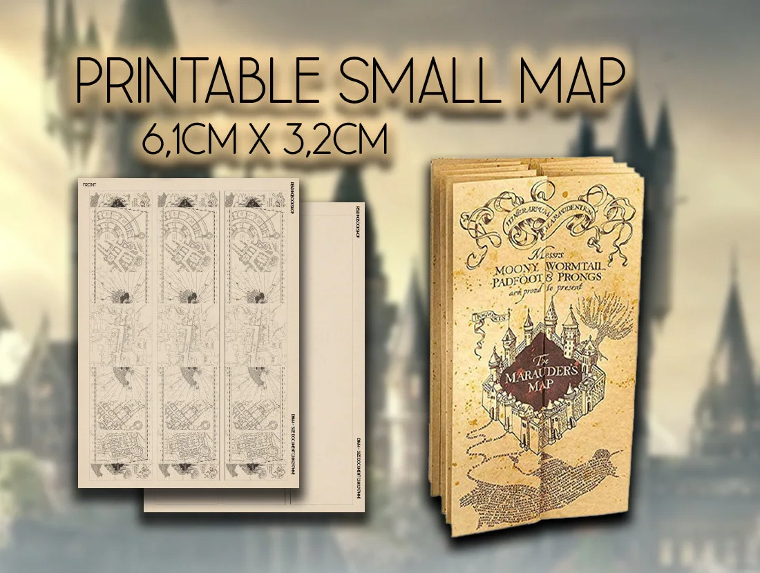 Marauders Map To Print And Make Yourself Marauders Map To Print And Make Yourself
