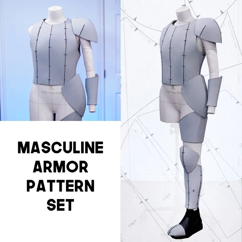 free shoulder armor template free shoulder armor template