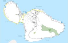 Maui Map Hawaii