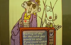 Maxine Comic Matted 11x14 Print