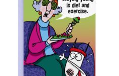 Maxine Secret To Staying Young Funny Birthday Card 449MXN9154