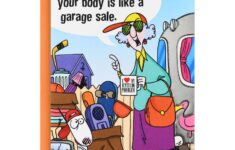 Maxine Your Body Is Like A Garage Sale Funny Birthday Card 499HBD4953