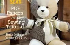 Memory Bear Pattern Easy 14 Sewing