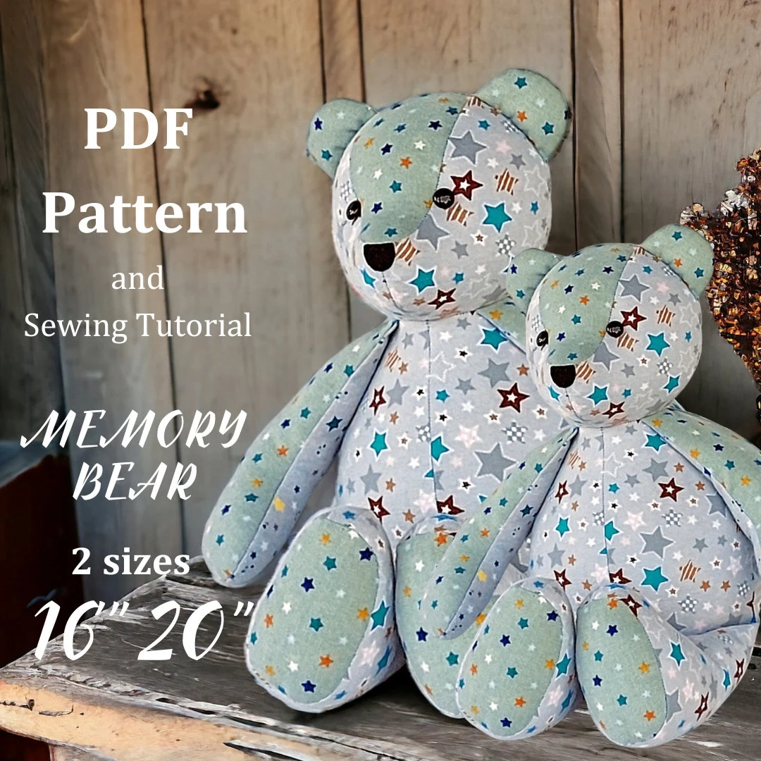 Memory Bear Pattern Make Teddy Bear
