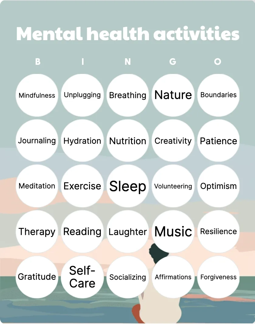 Mental Health Activities Mental Health Activities