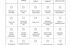 Mental Health Bingo