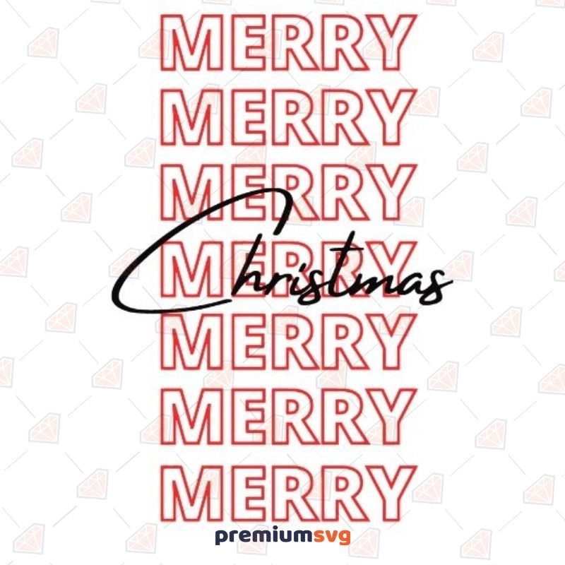 Merry Christmas Shirt Svg Cut File