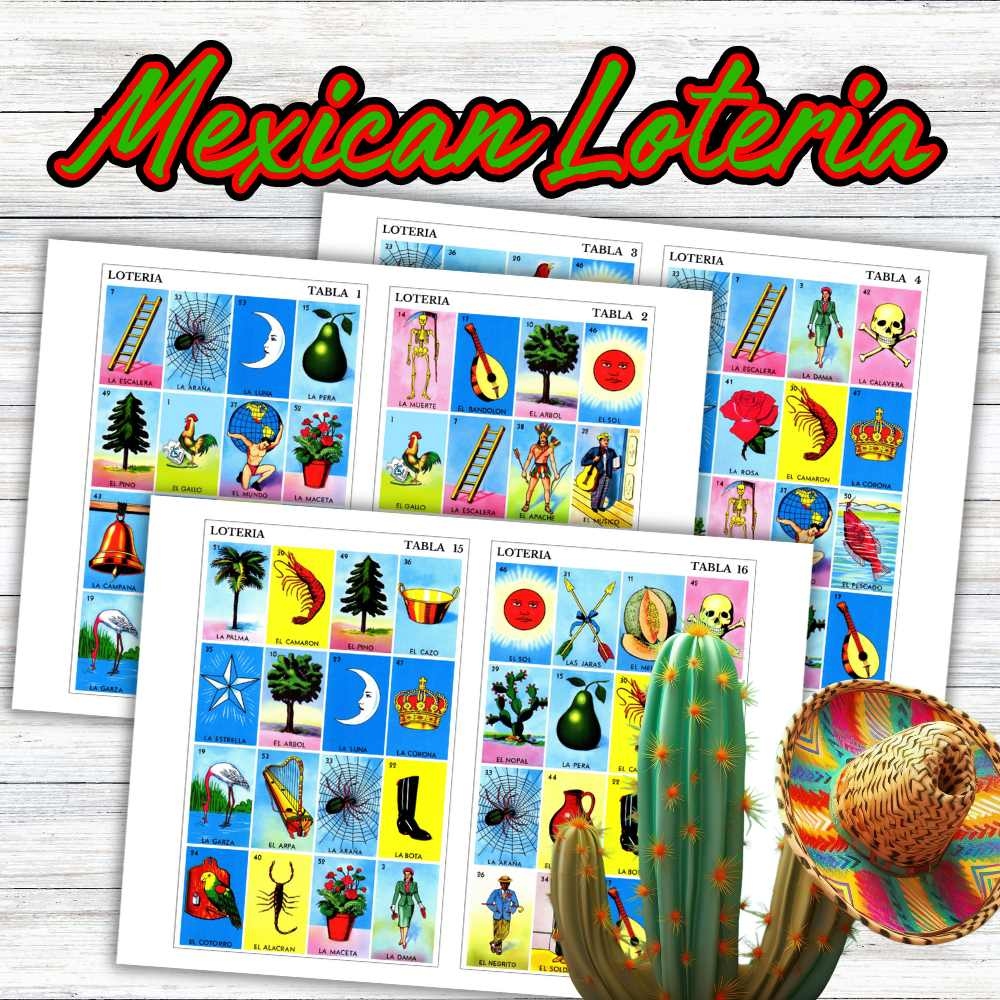 downloadable free printable loteria game cards downloadable free printable loteria game cards