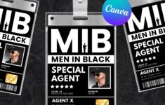 Mib Badge Template Editable