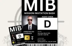 Mib Id Template Printable Id Badge Mib