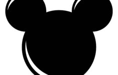 Mickey Head Template 10 Free Pdf Printables 348466089938267057