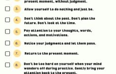 Mindfulness Worksheets