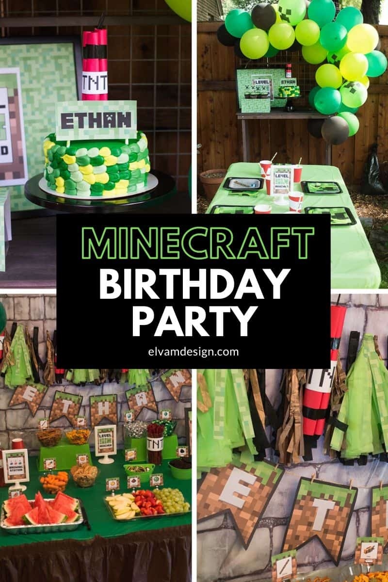 Minecraft Birthday Party