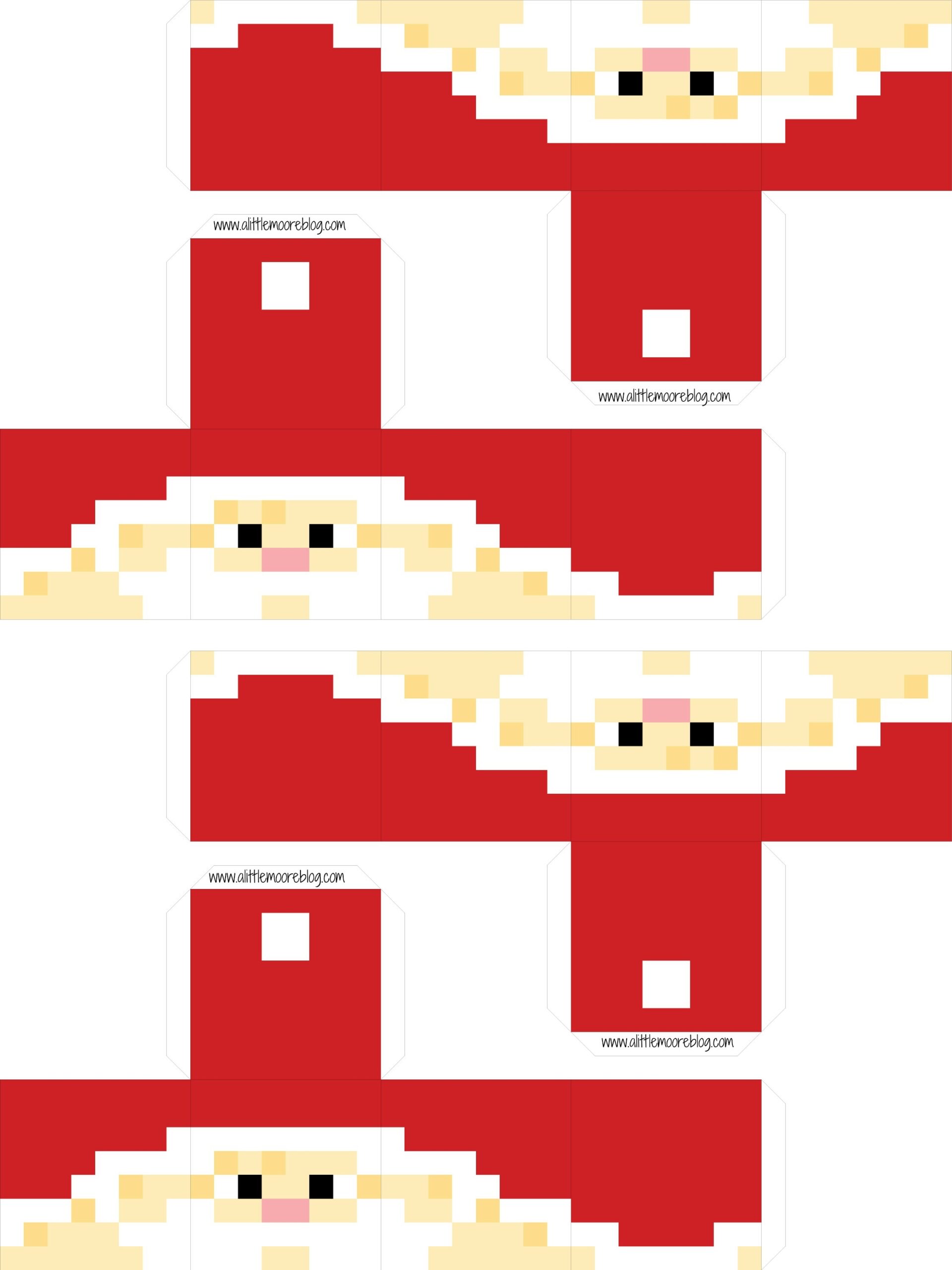 Minecraft Elf On The Shelf Free Printable