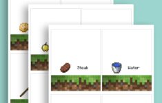 Minecraft Food Labels