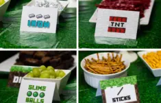 Minecraft Party Planning