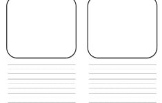 Mini Book Template Free Center