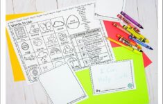 Mini Book Templates April
