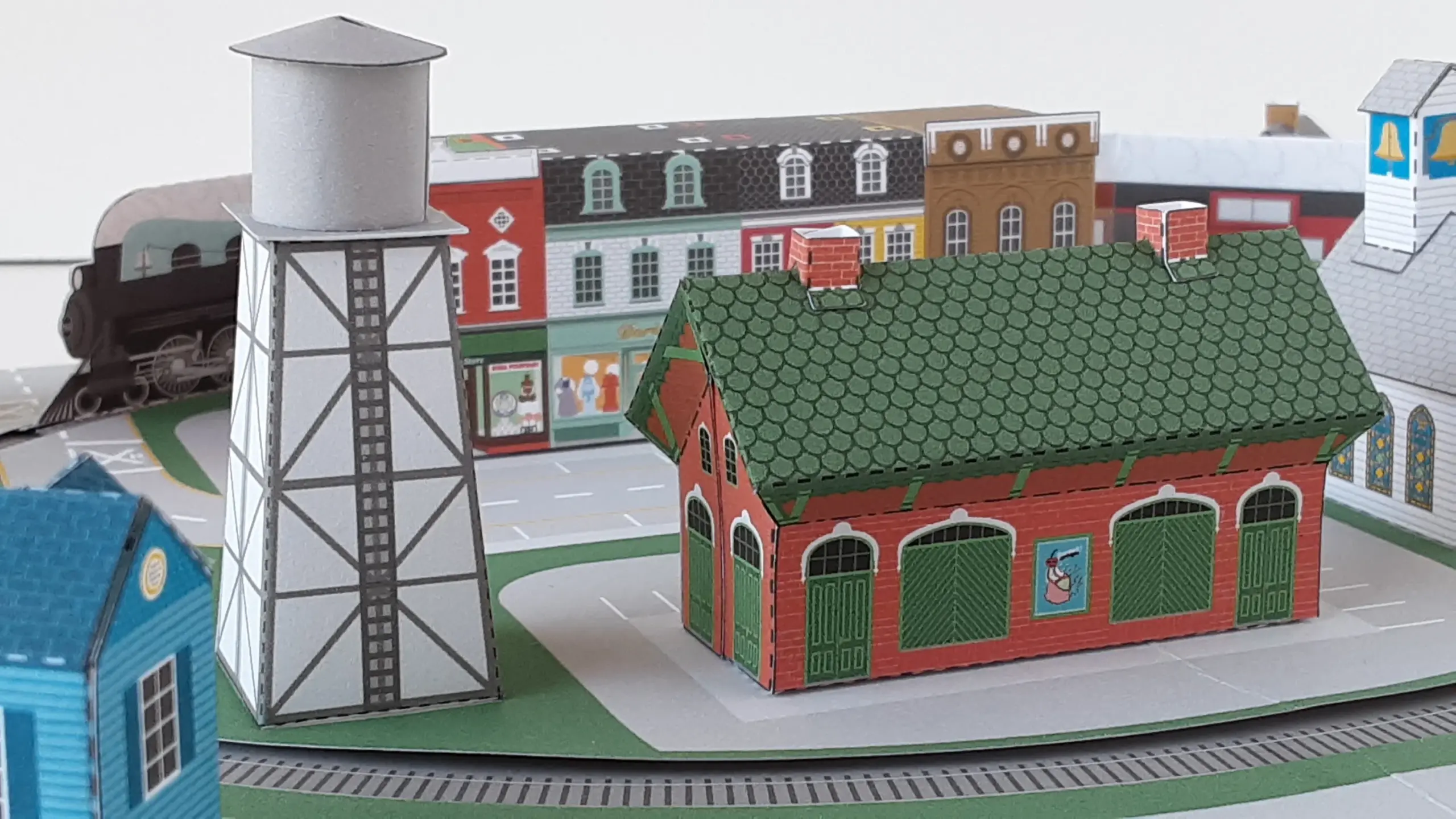 Model Train Layout Printable Pdf Paper Model Train Layout Printable Pdf Paper