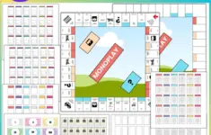 Monopoly Canva Editable Template Blank