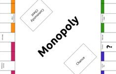Monopoly Template 321438880