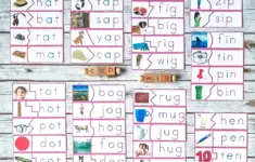 Montessori Pink Language Series Cvc Phonics Puzzles In Print