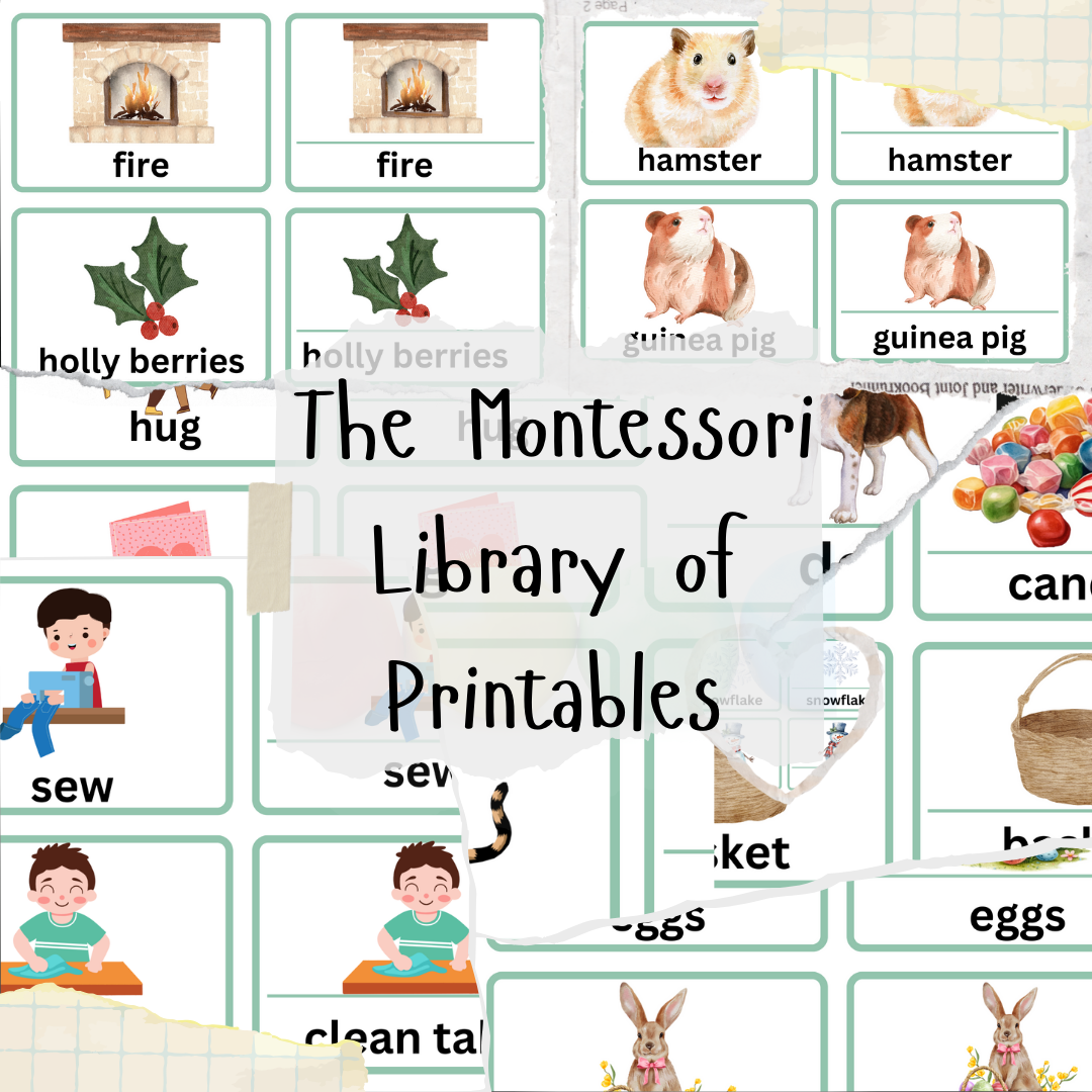 Montessori Printables Montessori Printables