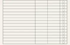 Monthly Bills Organizer Templates