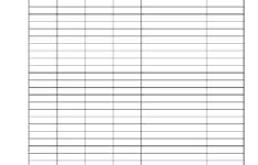 Monthly Emergency Lighting Log Template