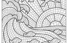 Mosaic Coloring Pages
