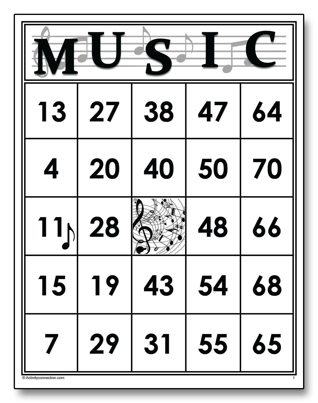 free music bingo cards printables free music bingo cards printables
