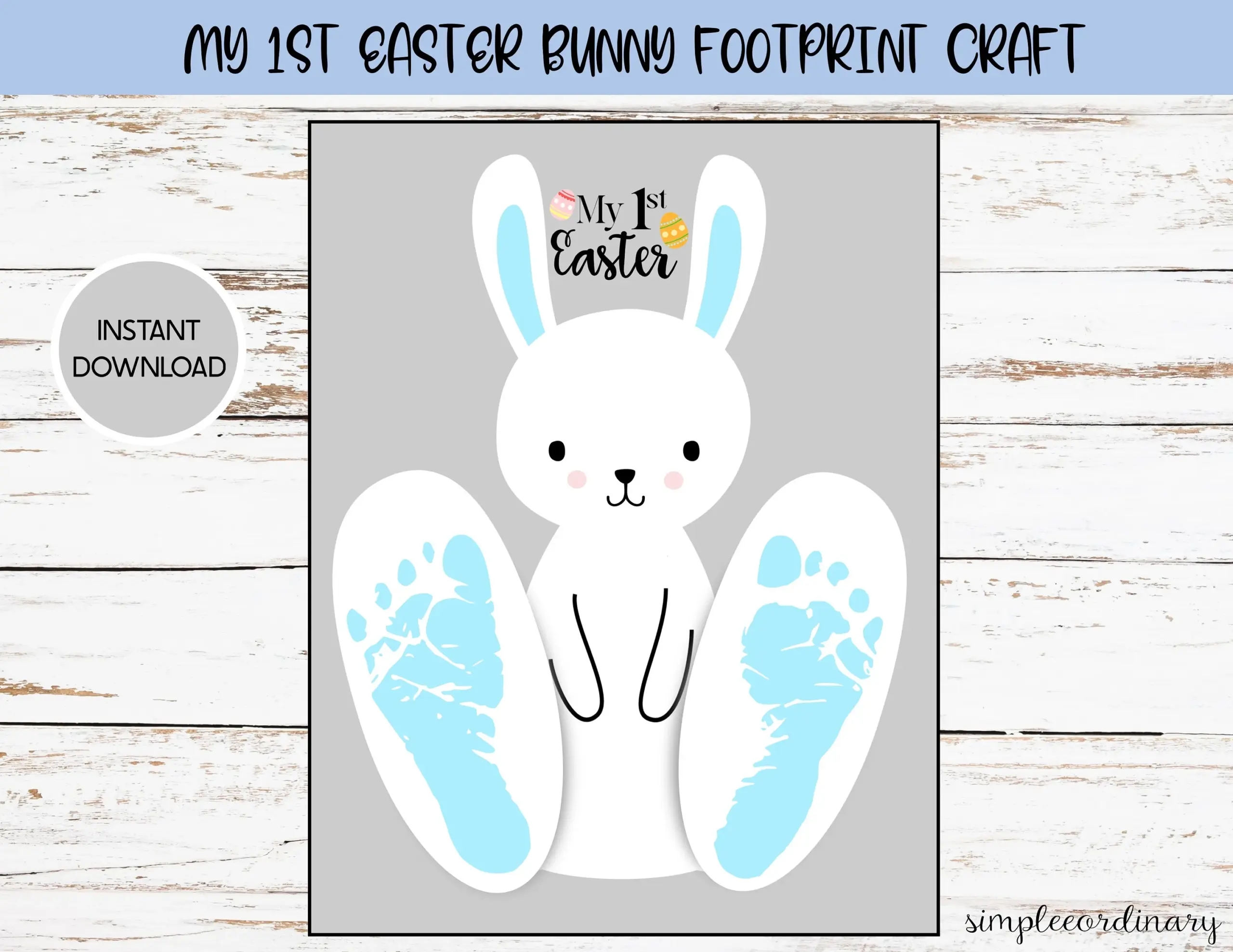 my first easter printable