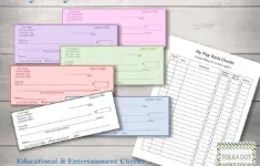 My Play Bank Checks For Children