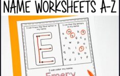 Name Practice Activity Sheets