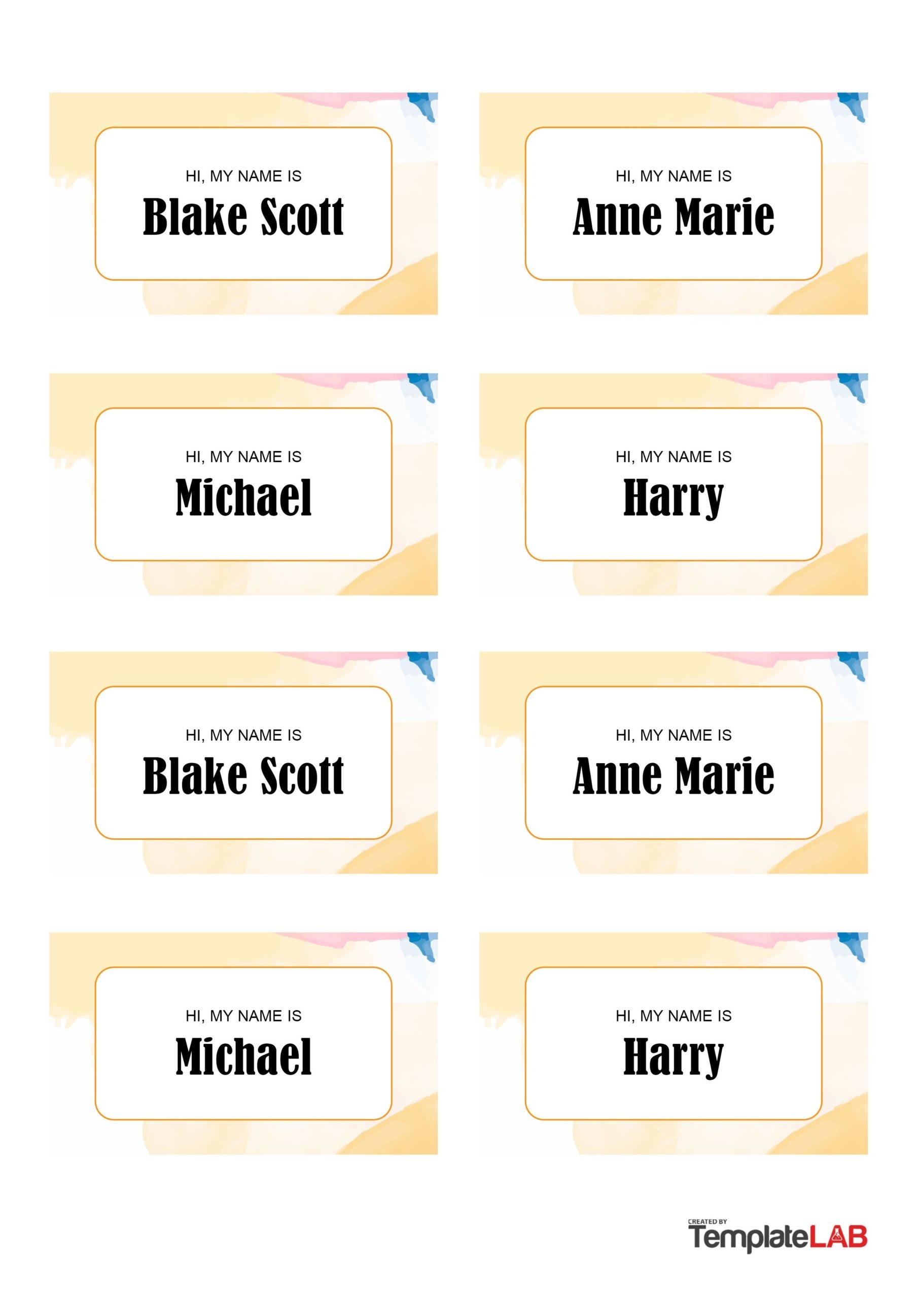Name Tag Badge Name Tag Badge