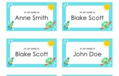 Name Tag Badge