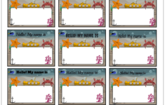 Name Tag Templates