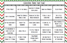 Name That Tune Christmas Carol Game