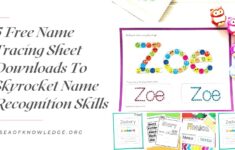 Name Tracing Sheet