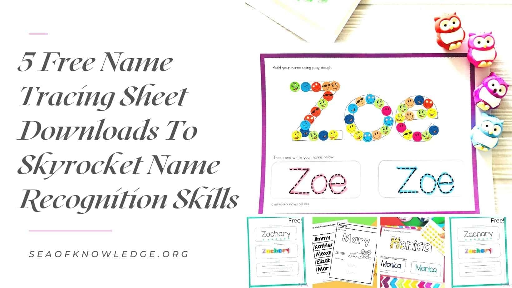 Name Tracing Sheet