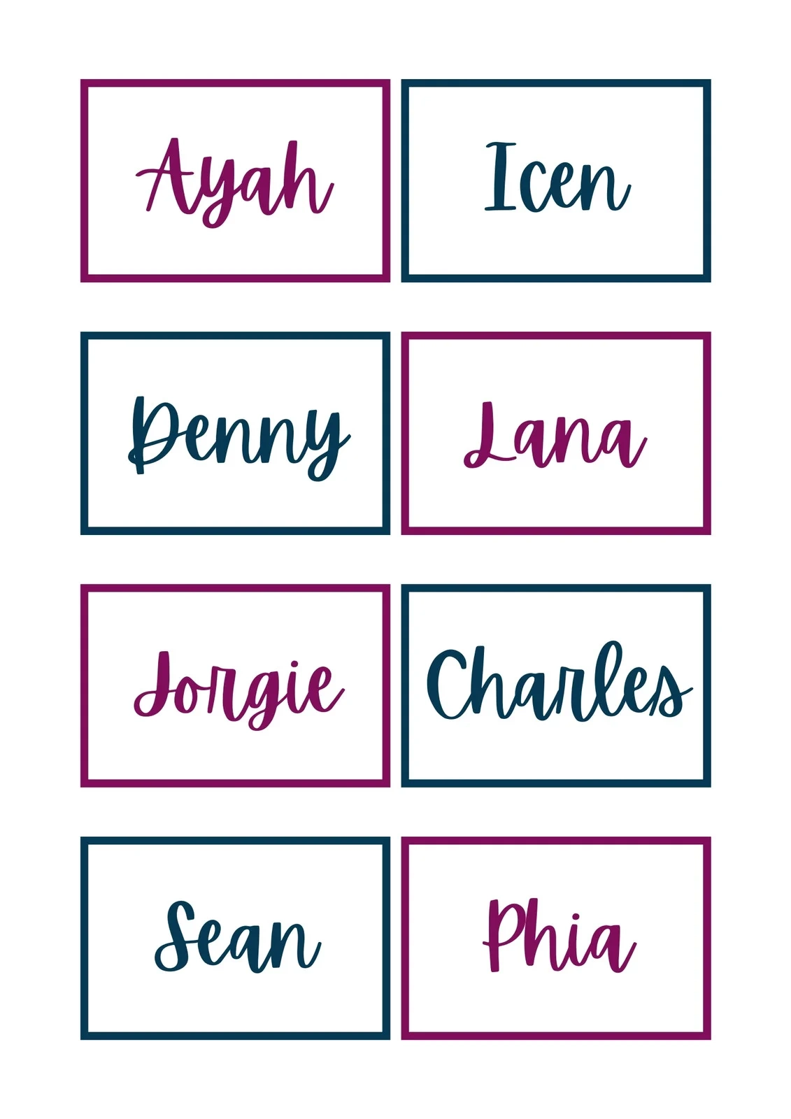 Name Name