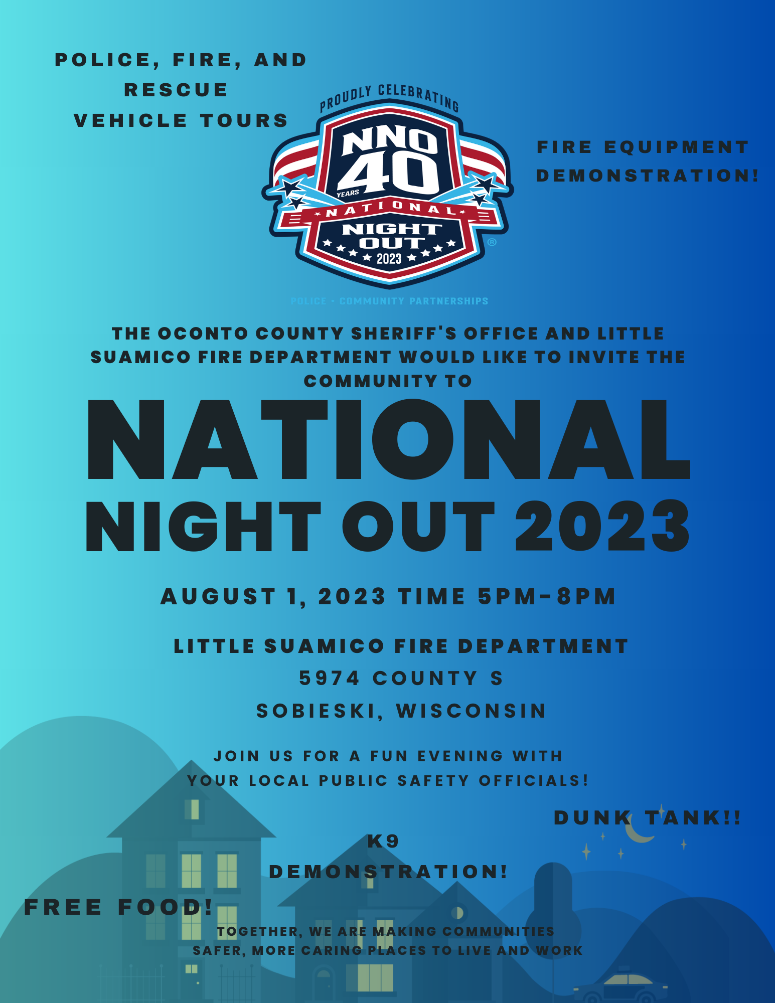 National Night Out Flyer 2023 National Night Out Flyer 2023