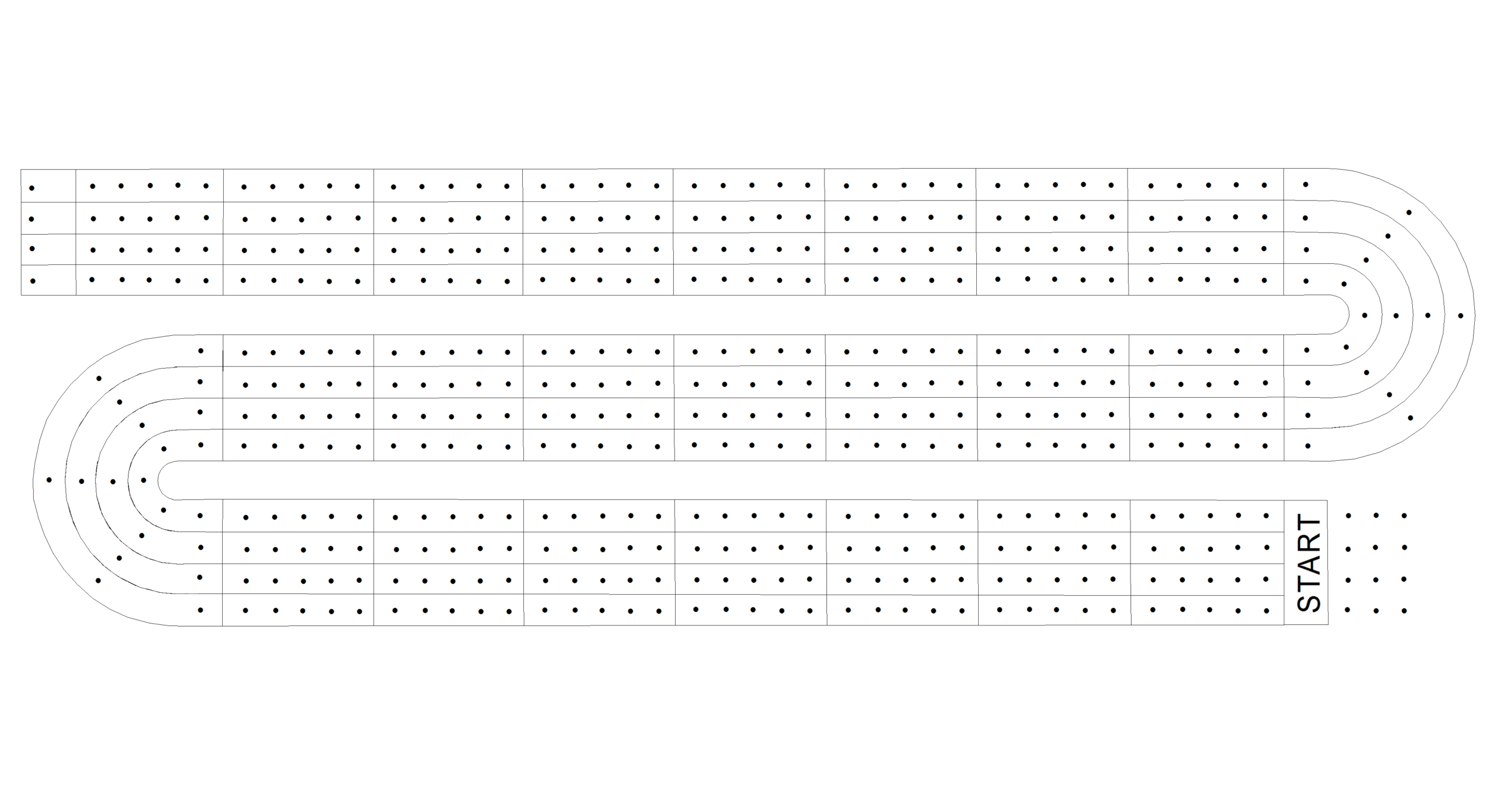 Need A Bit Of Help With Cribbage Board Template Inkscape Help